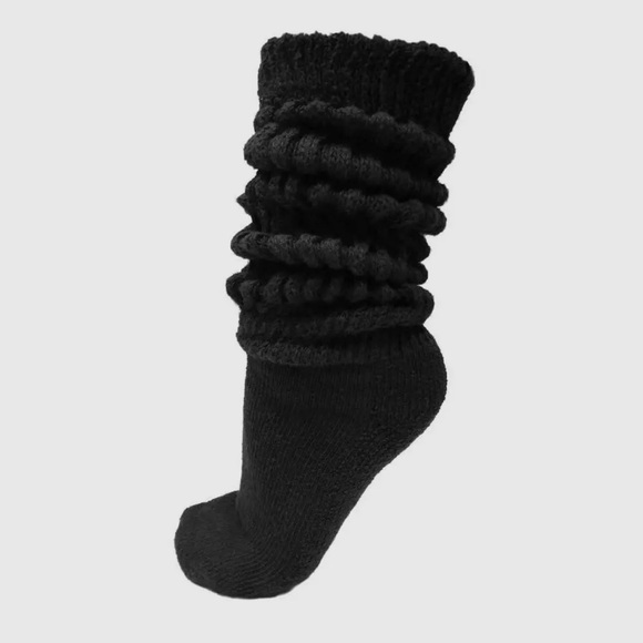 Baddie Thick Heavy Extra Long Slouch Socks - Picture 1 of 4